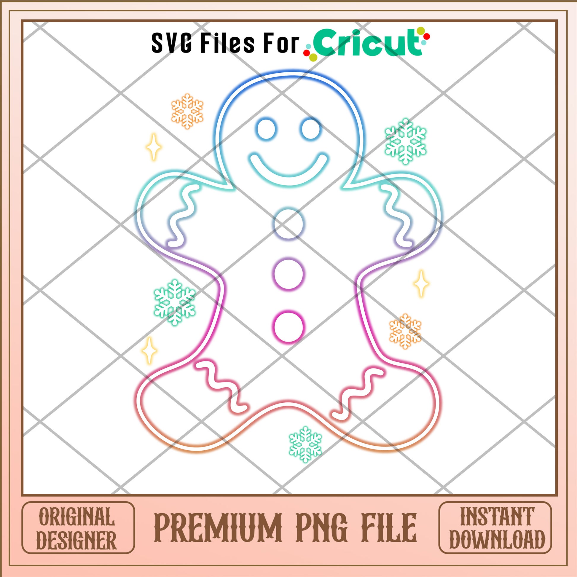 Christmas Gingerbread and snow png, merry christmas png