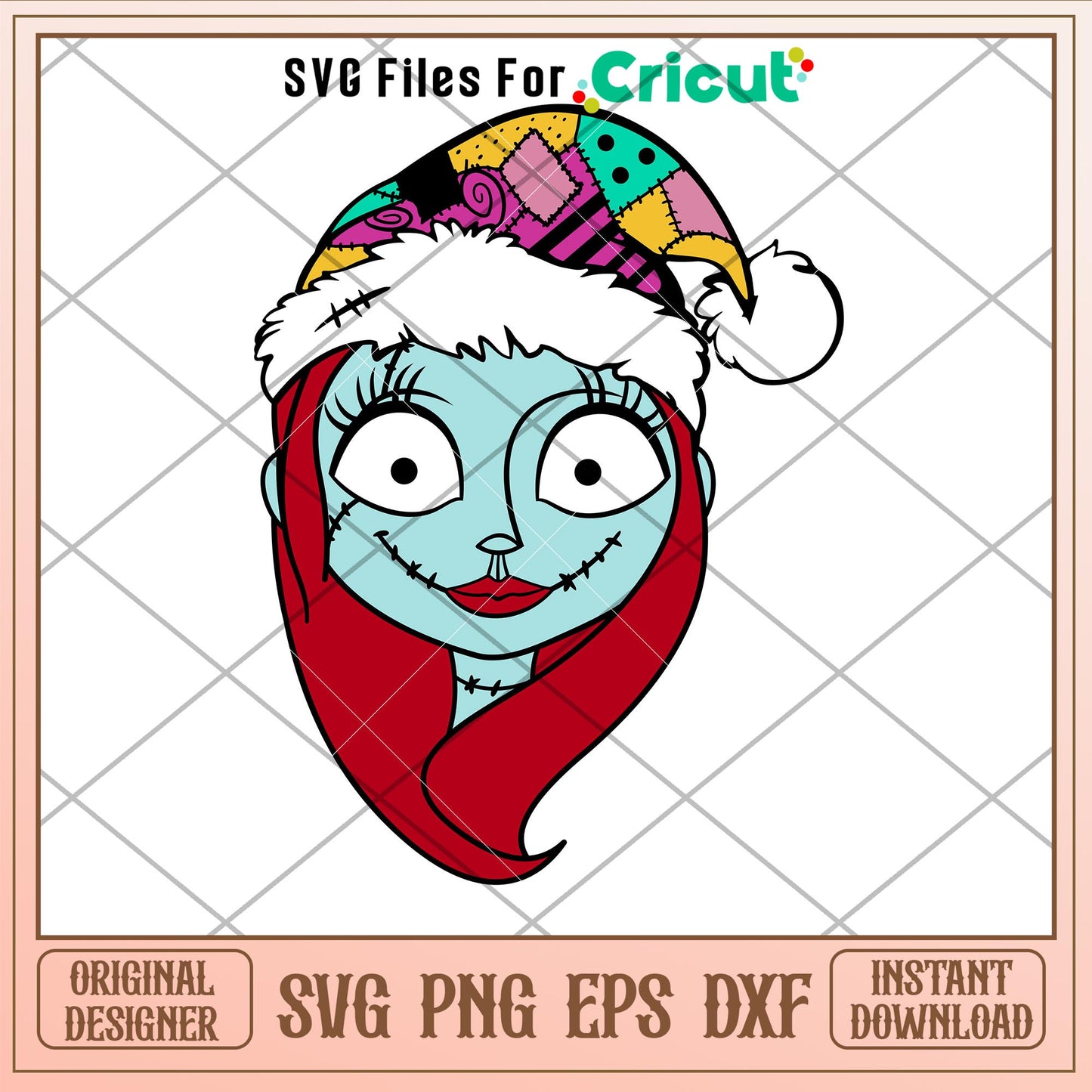 Christmas Sally, Sally Svg