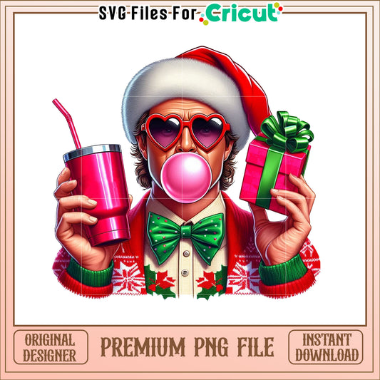 Christmas Sweater Guy PNG Image