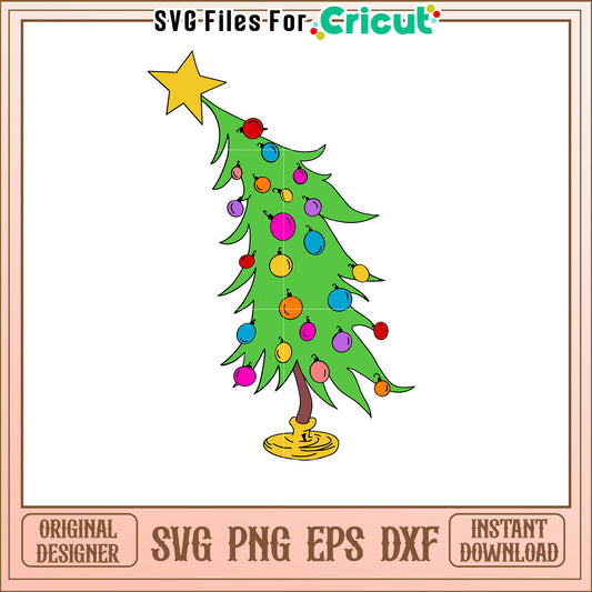 Christmas Tree SVG Design