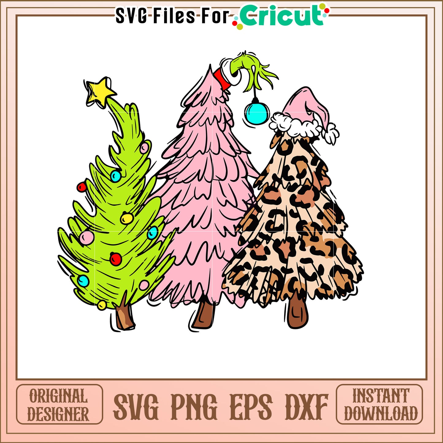 Christmas Trees SVG Bundle