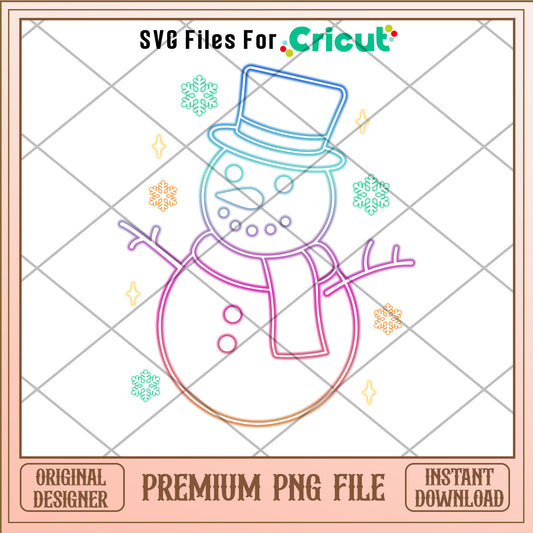 Christmas cute snowman png, christmas decorations png, christmas png