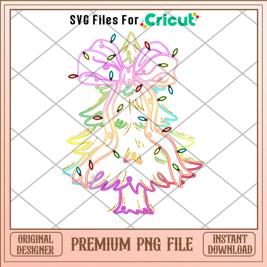 Christmas tree and light png, christmas light png, christmas png