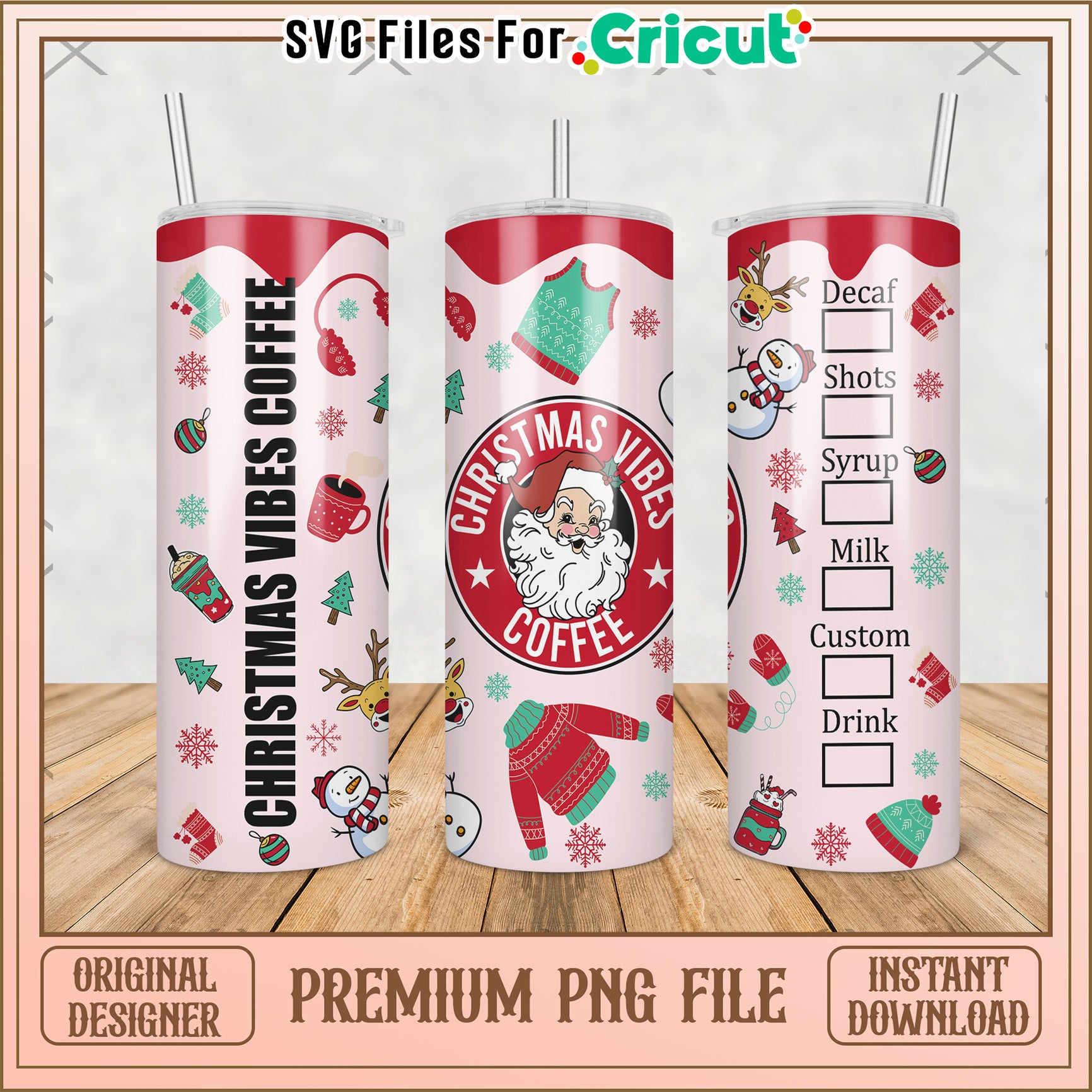 Christmas vibes coffee tumbler png, disney cartoon png, disneyland png