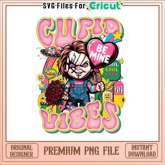 Chucky Valentines Day PNG Graphic