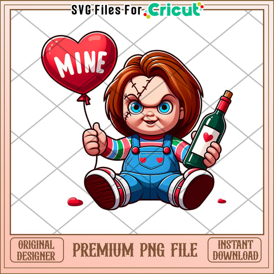 Chucky Valentines Day PNG Image
