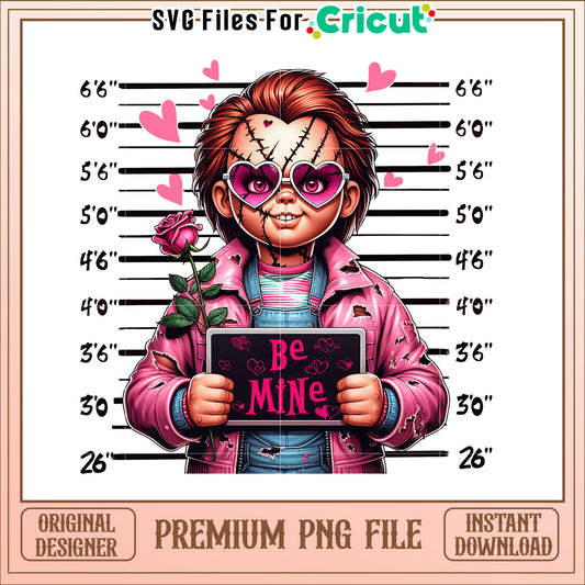 Chucky Valentines Mugshot PNG