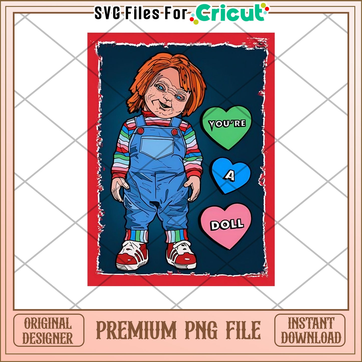 Chucky Valentines PNG Premium Download