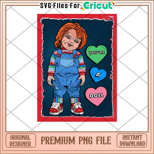 Chucky Valentines PNG Premium Download