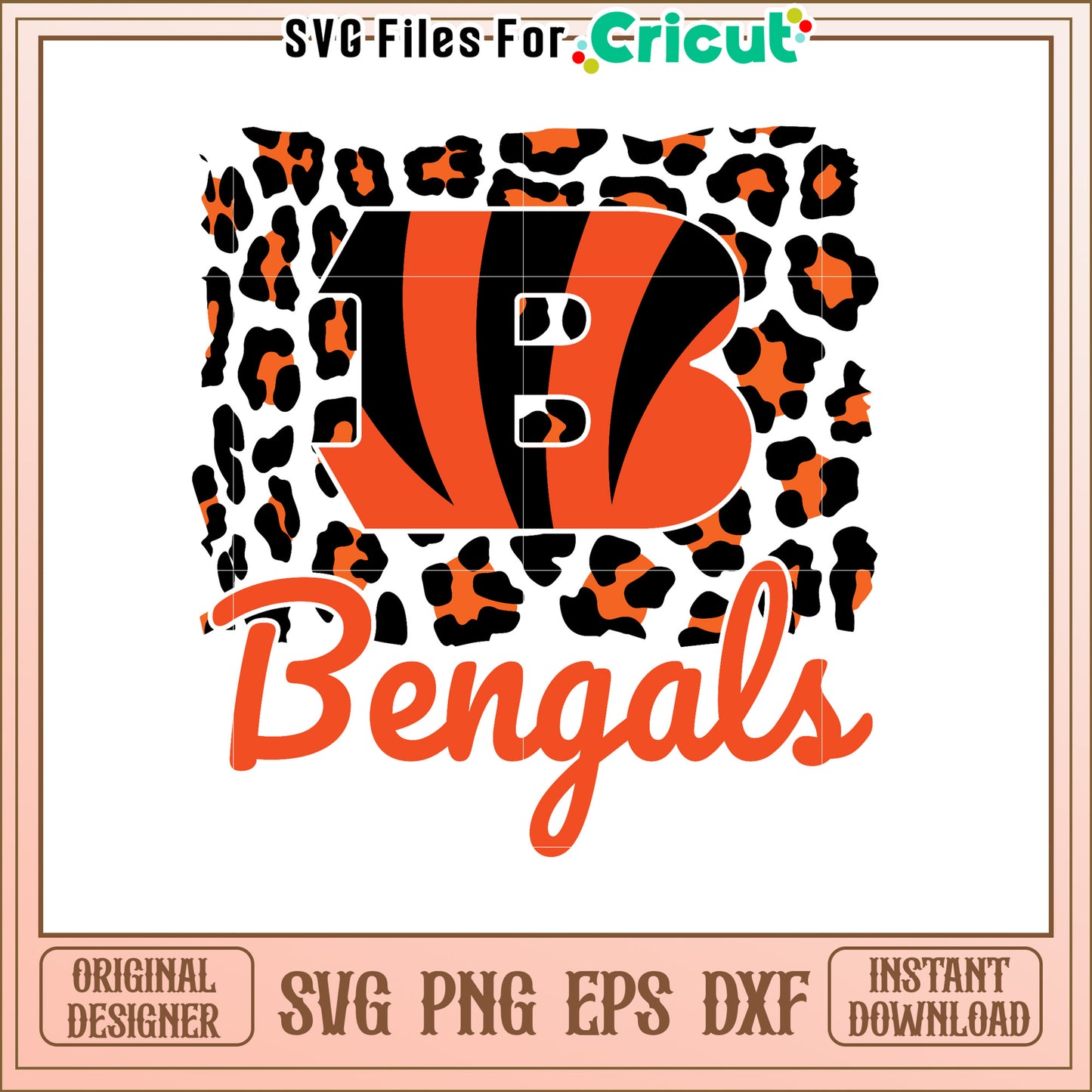 Cincinnati Bengals SVG Design for Sports Fans