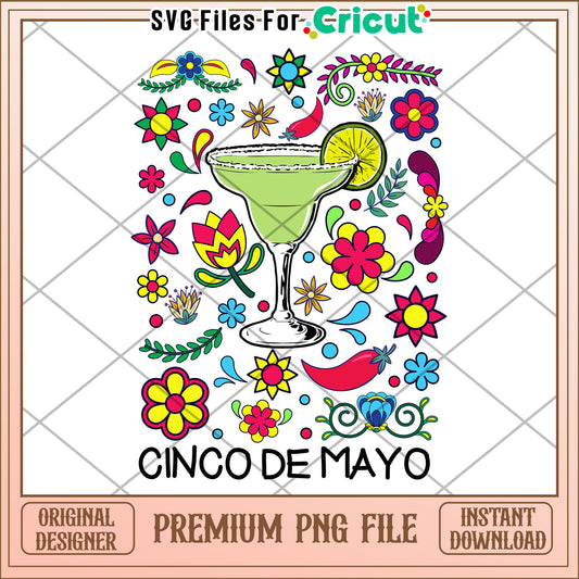 Cinco De Mayo Margarita PNG Image