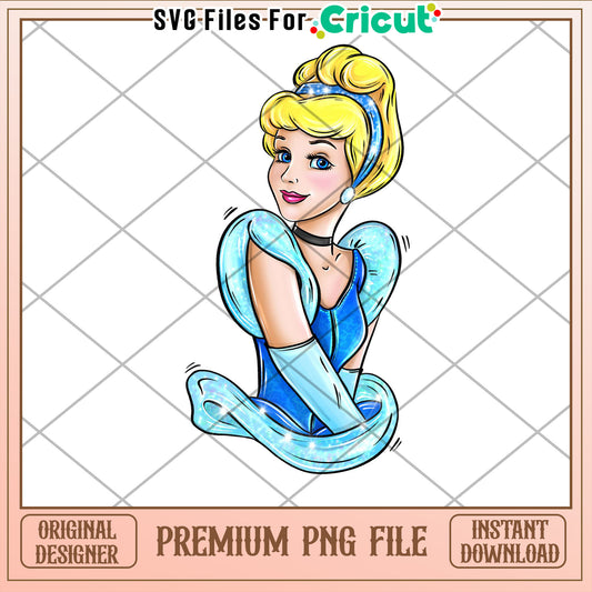 Cinderella PNG Cricut Premium Design
