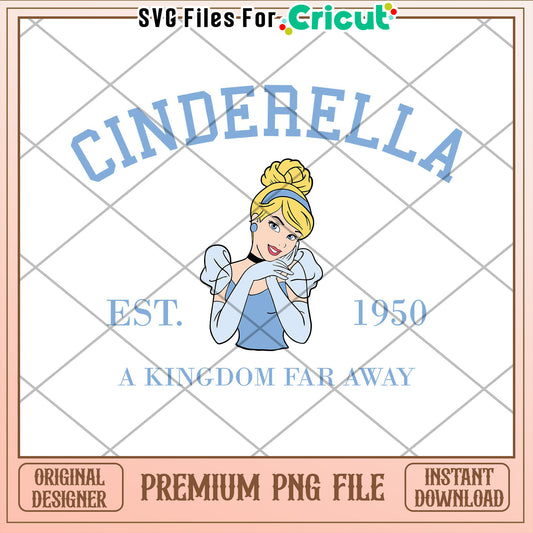 Cinderella Premium PNG File for Cricut Design Lovers Download