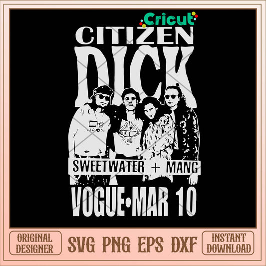 Citizen Dick Svg-Svgfilesforcricut