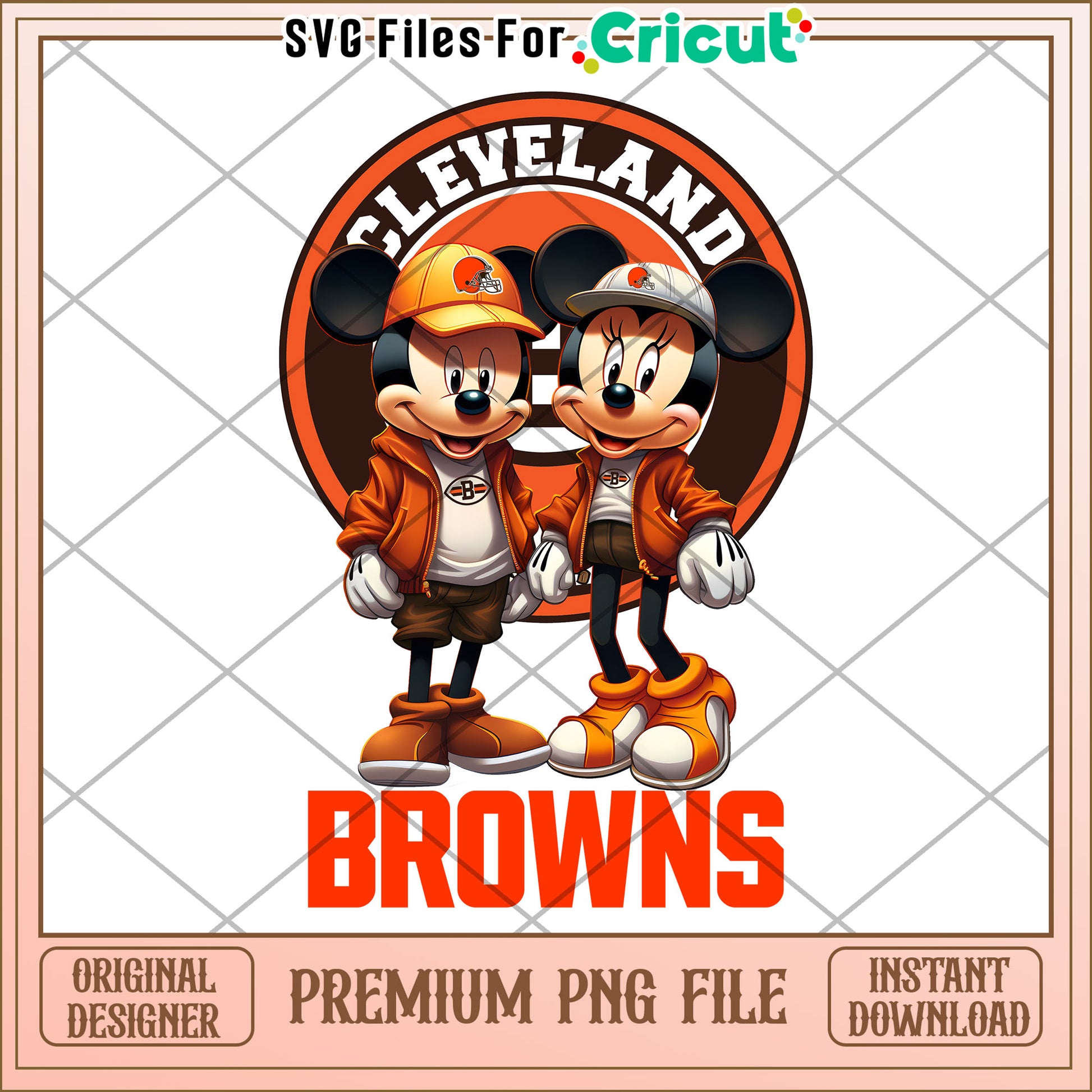 Cleveland Browns PNG Design for Cricut, Instant Download Available