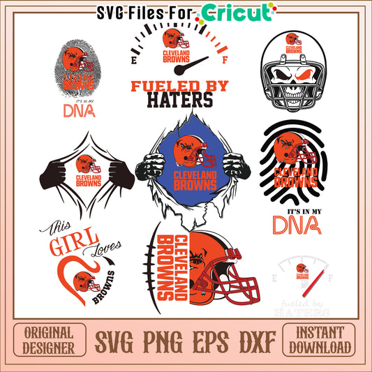Cleveland Browns SVG Bundle Instant Download