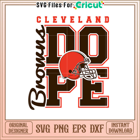 Cleveland Browns SVG Design