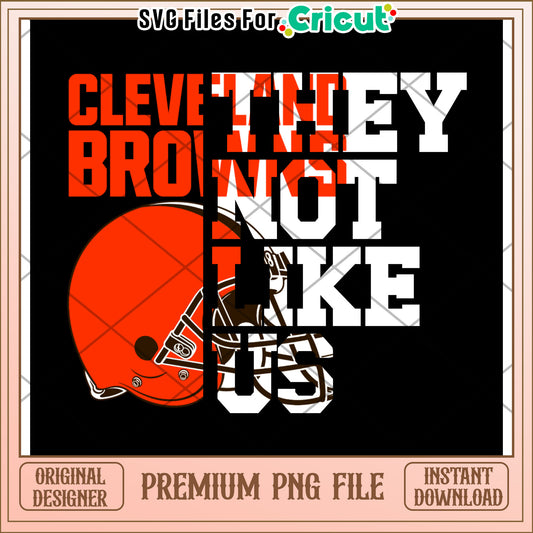 Cleveland Browns design available for download, perfect for fans