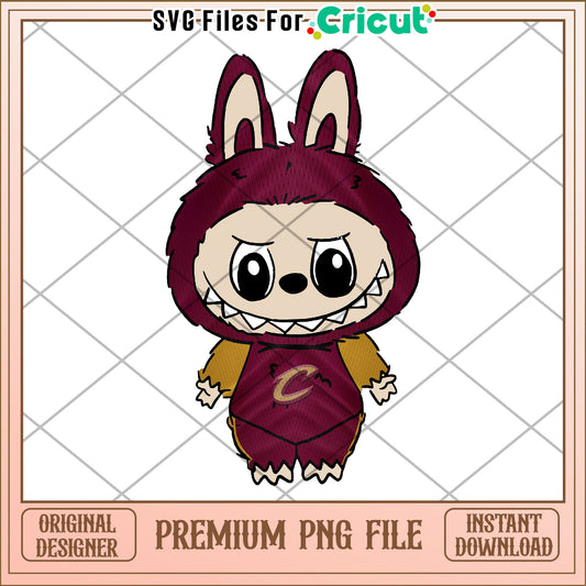 Cleveland cavaliers labubu png, nba png, basketball american png