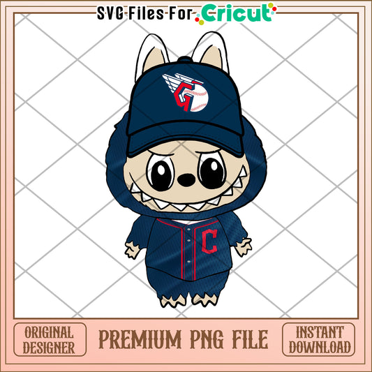 Cleveland guardiands labubu png, mlb teams png, mlb american png