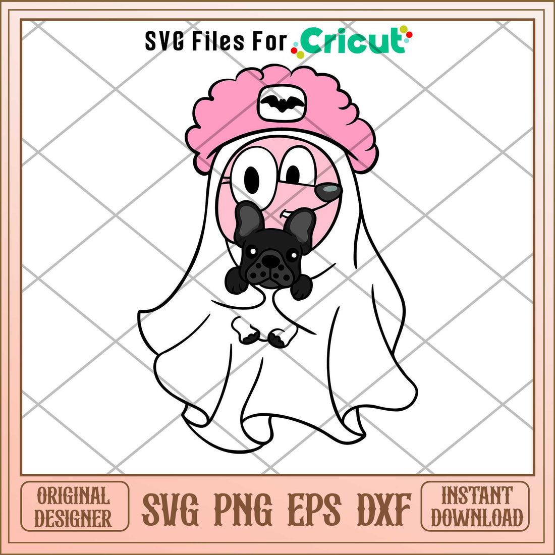 Coco Dog Ghost Bluey Halloween Svg, bluey characters svg, Digital Down ...
