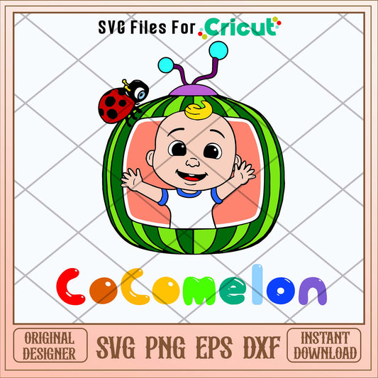 Cocomelon Jj Svg-Svgfilesforcricut