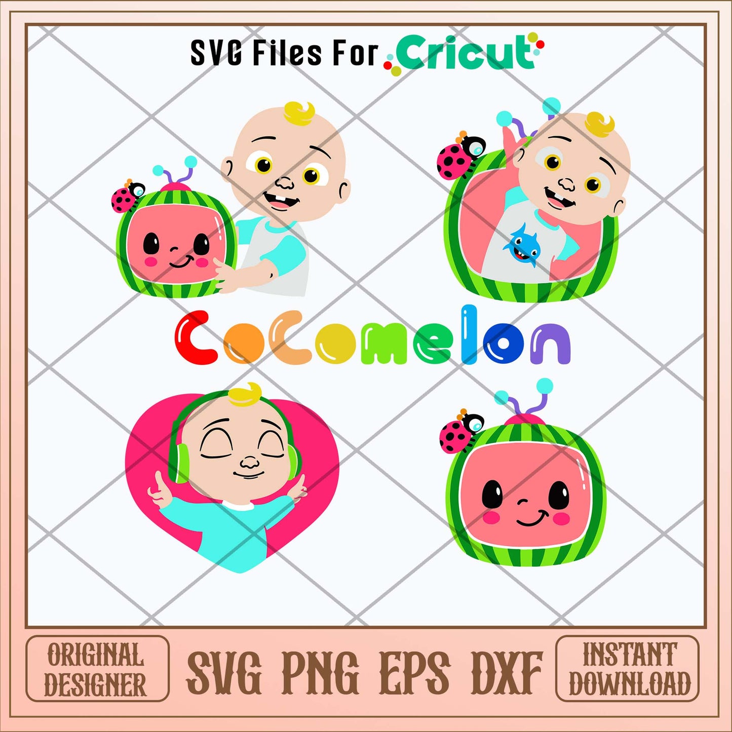 Cocomelon Kid Svg-Svgfilesforcricut