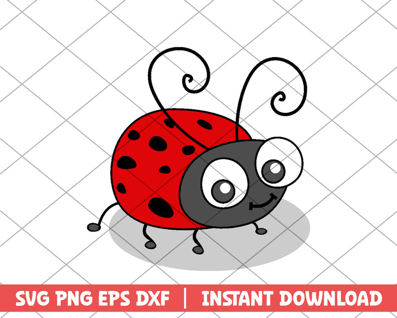Cocomelon ladybug cartoon svg – svg files for cricut