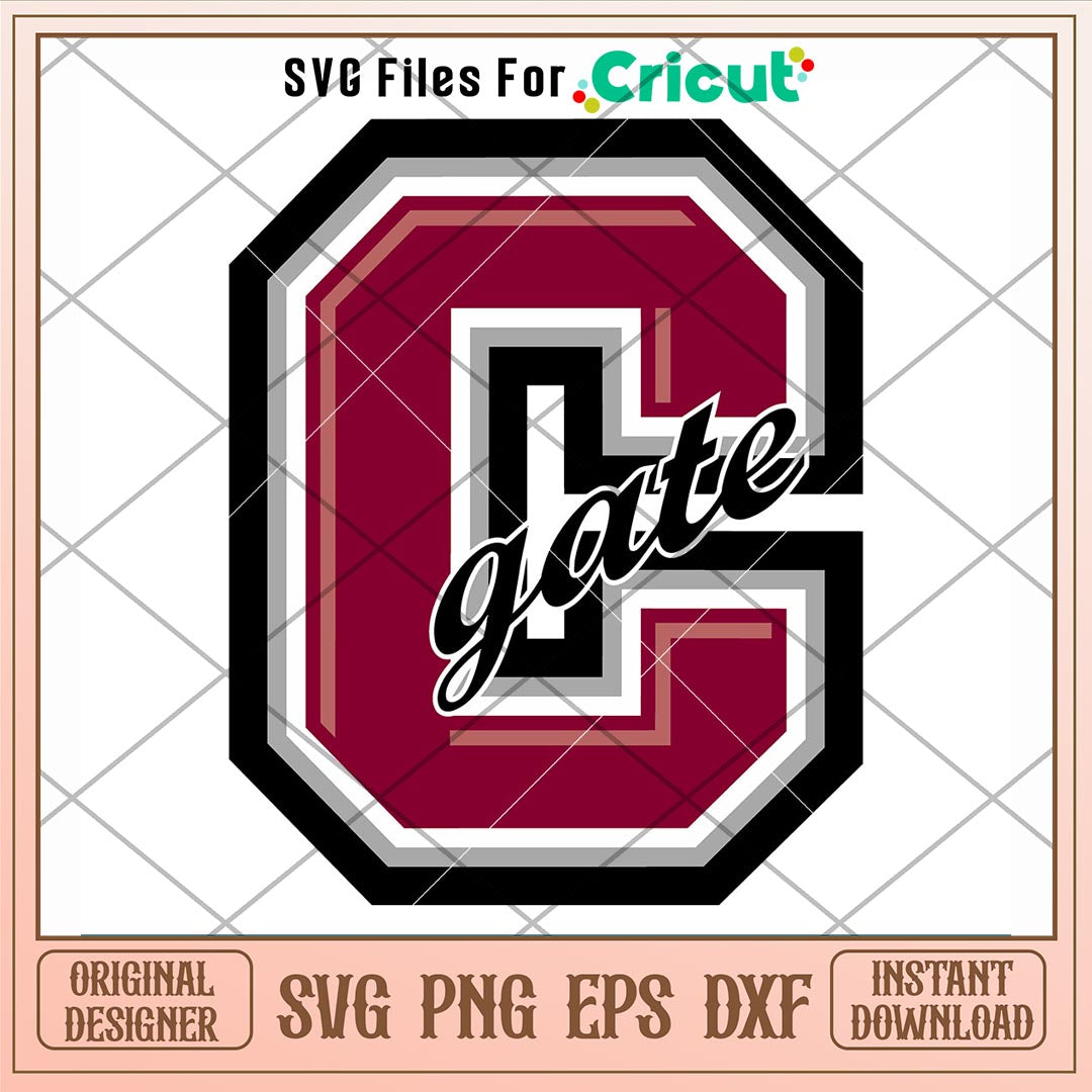 Colgate Raiders Logo Svg, Colgate Raiders Svg, NCAA Svg