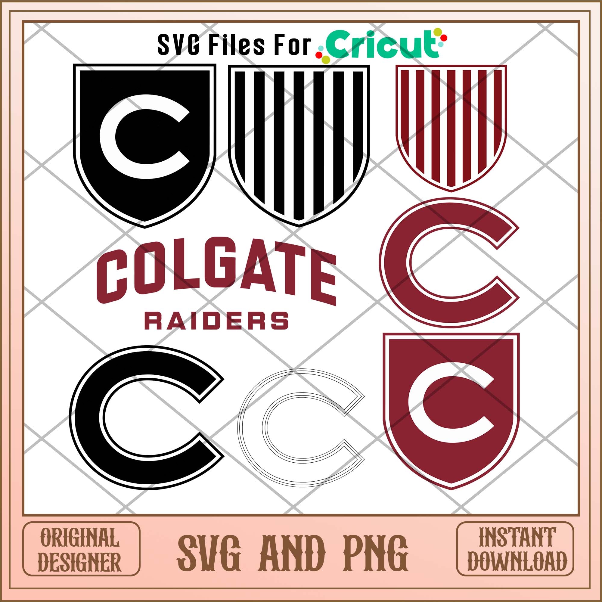 Colgate Raiders svg, Colgate Raiders svg bundle, NCAA svg – svg files ...