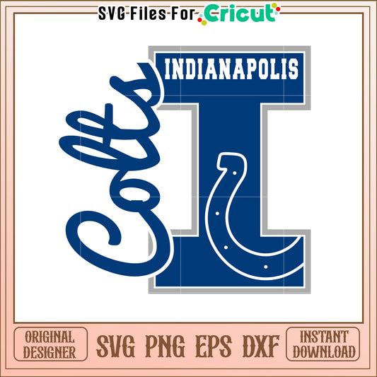 Colts Indianapolis SVG Design for Sports Fans