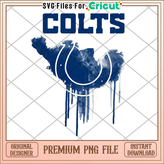 Colts Logo PNG Design, Perfect for Cricut Projects and Crafts