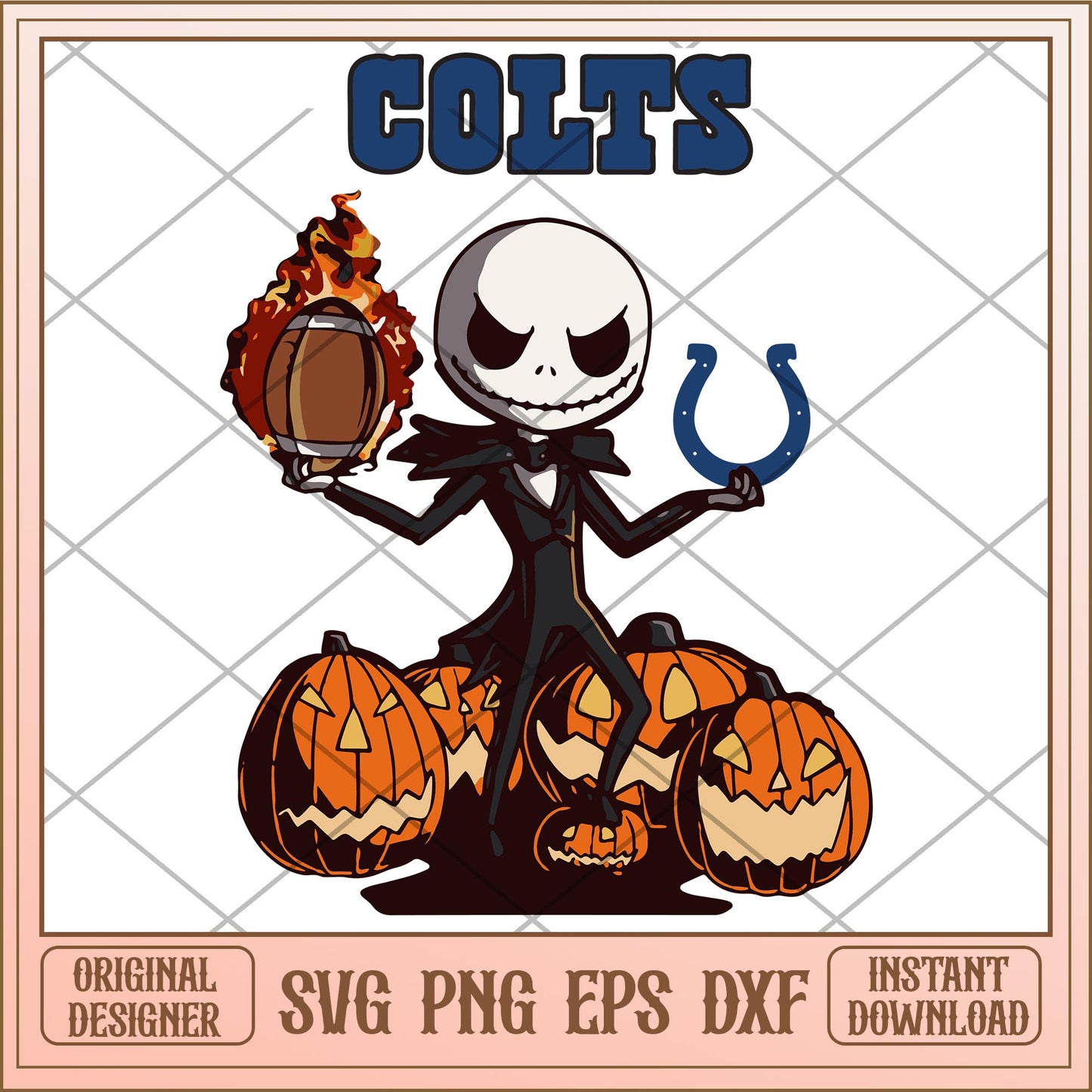 Colts Jack bundle svg, The Nightmare Before Christmas Svg, digital download