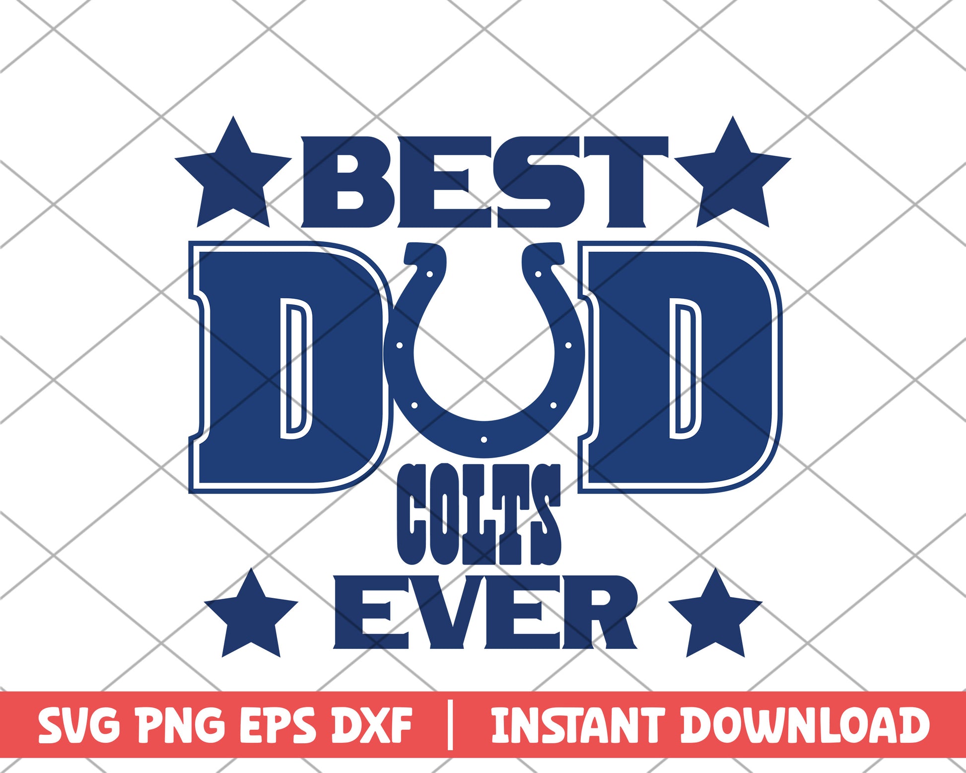 Colts best dad ever svg, Indianapolis Colts svg 