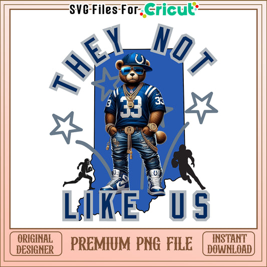 Colts they not like us png, Indianapolis Colts png, NFL png