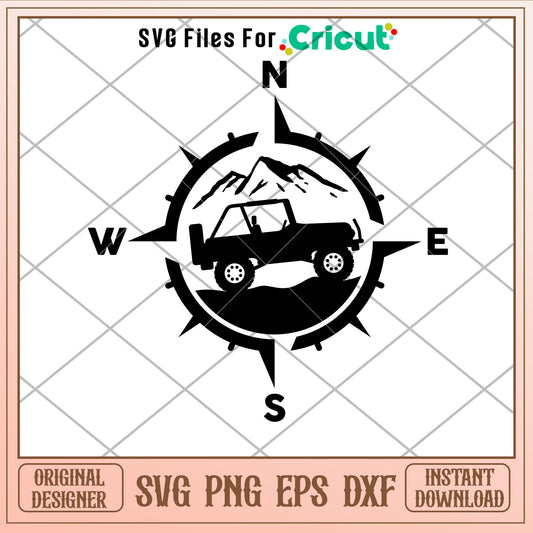Compass Jeep, Compass Jeep Svg