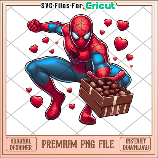 Cool Spider-Man PNG File for Cricut Crafts Download