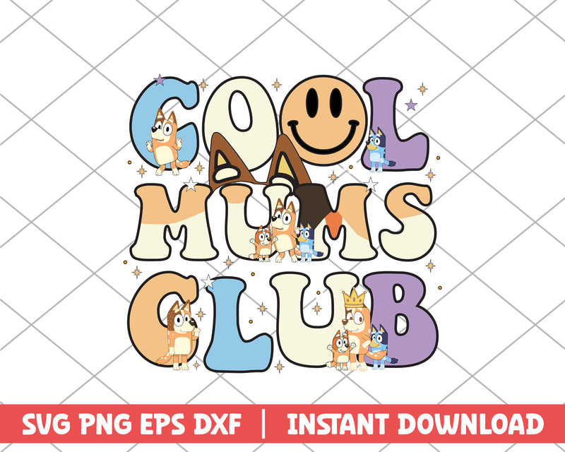 Cool moms club cartoon svg – svg files for cricut