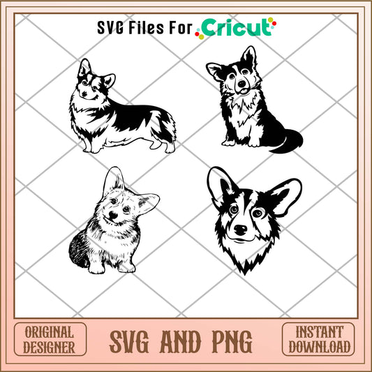 Corgi svg bundle, Corgi Dogs lover svg bundle - Svgfileforcricut 