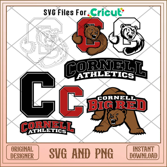 Cornell Big Red svg, Cornell Big Red svg bundle, NCAA svg
