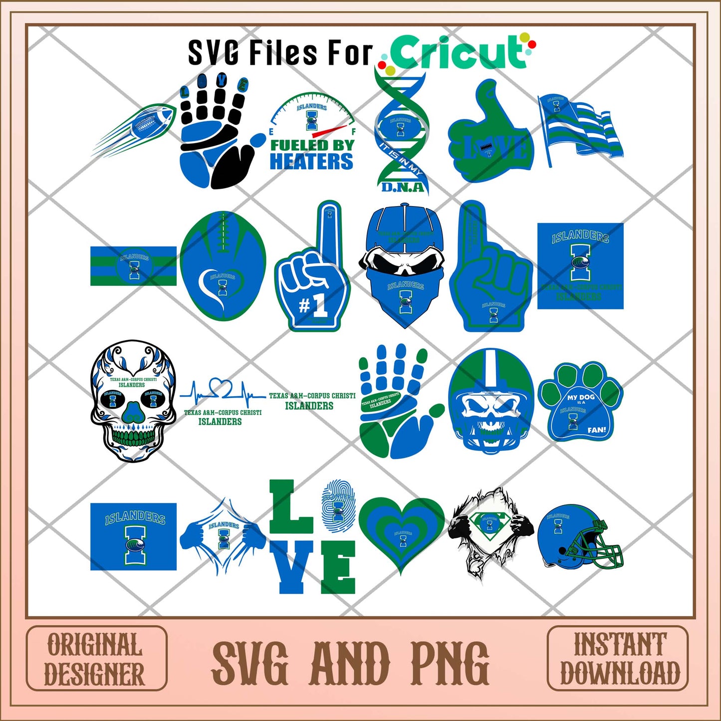 Corpus Christi skull svg, Corpus Christi svg bundle, NCAA svg