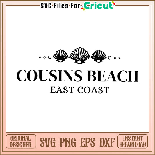 Counsins beach svg, trending quotes svg, funny quotes svg