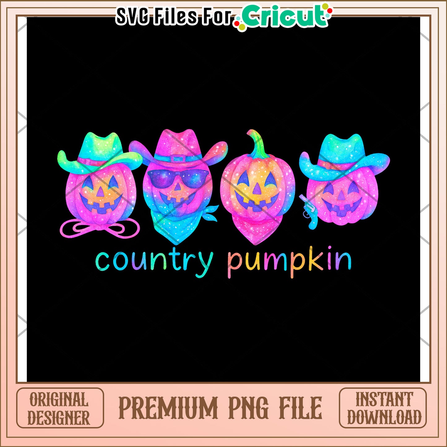 Country pumpkin neon png, halloween costumes png, halloween toys png
