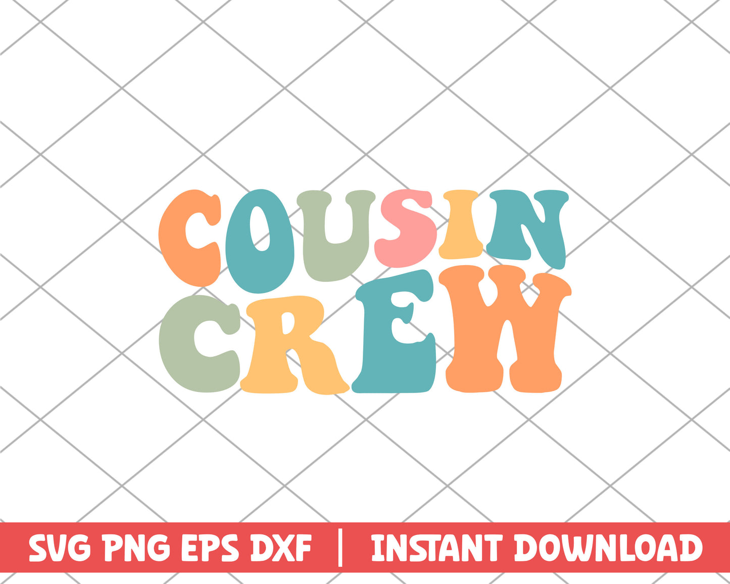 Cousin crew disney svg