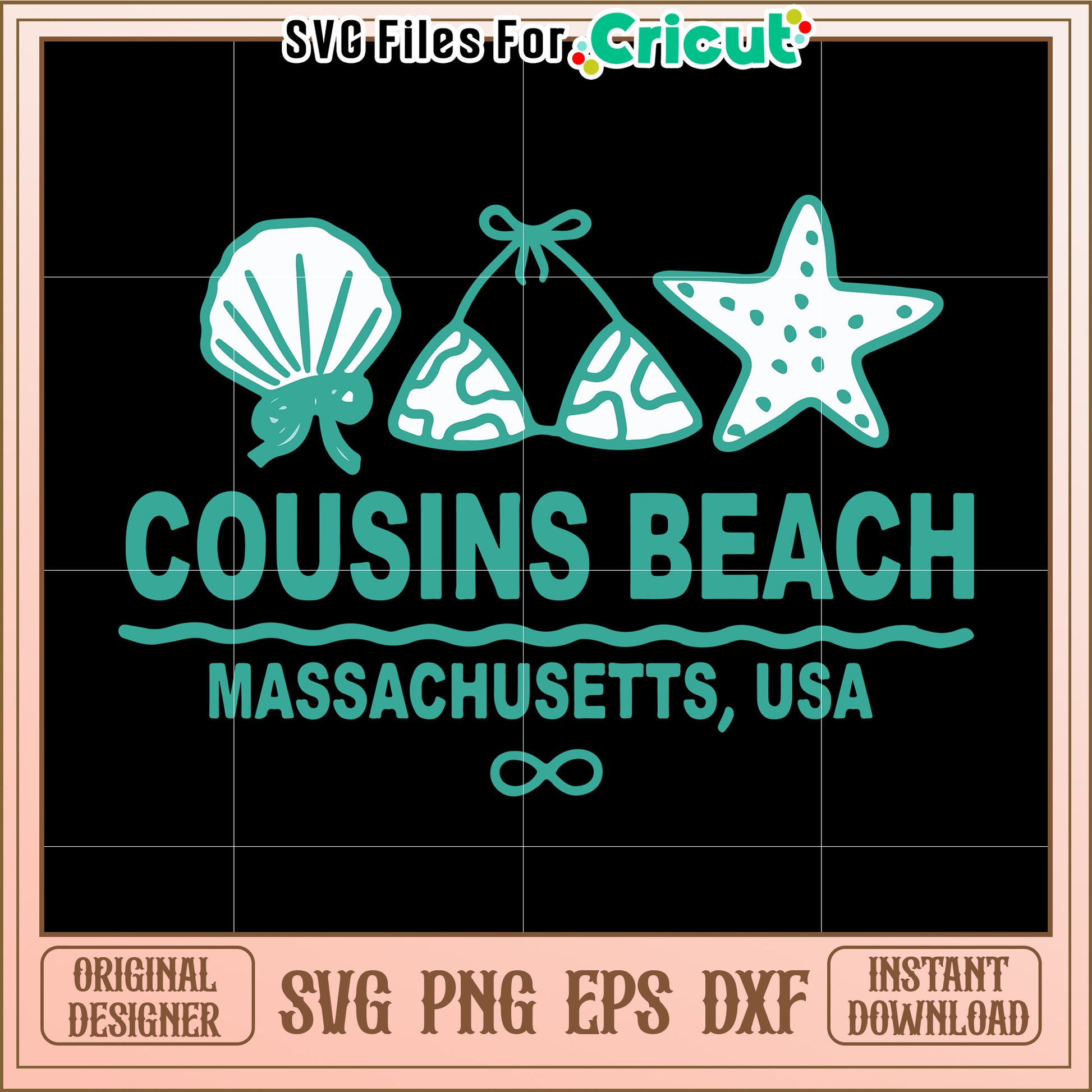 Cousins beach massachusetts usa svg, trending quotes svg, funny quotes svg