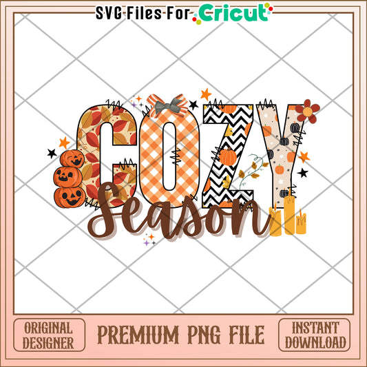 Cozy season png, trick or treat png, halloween movies png