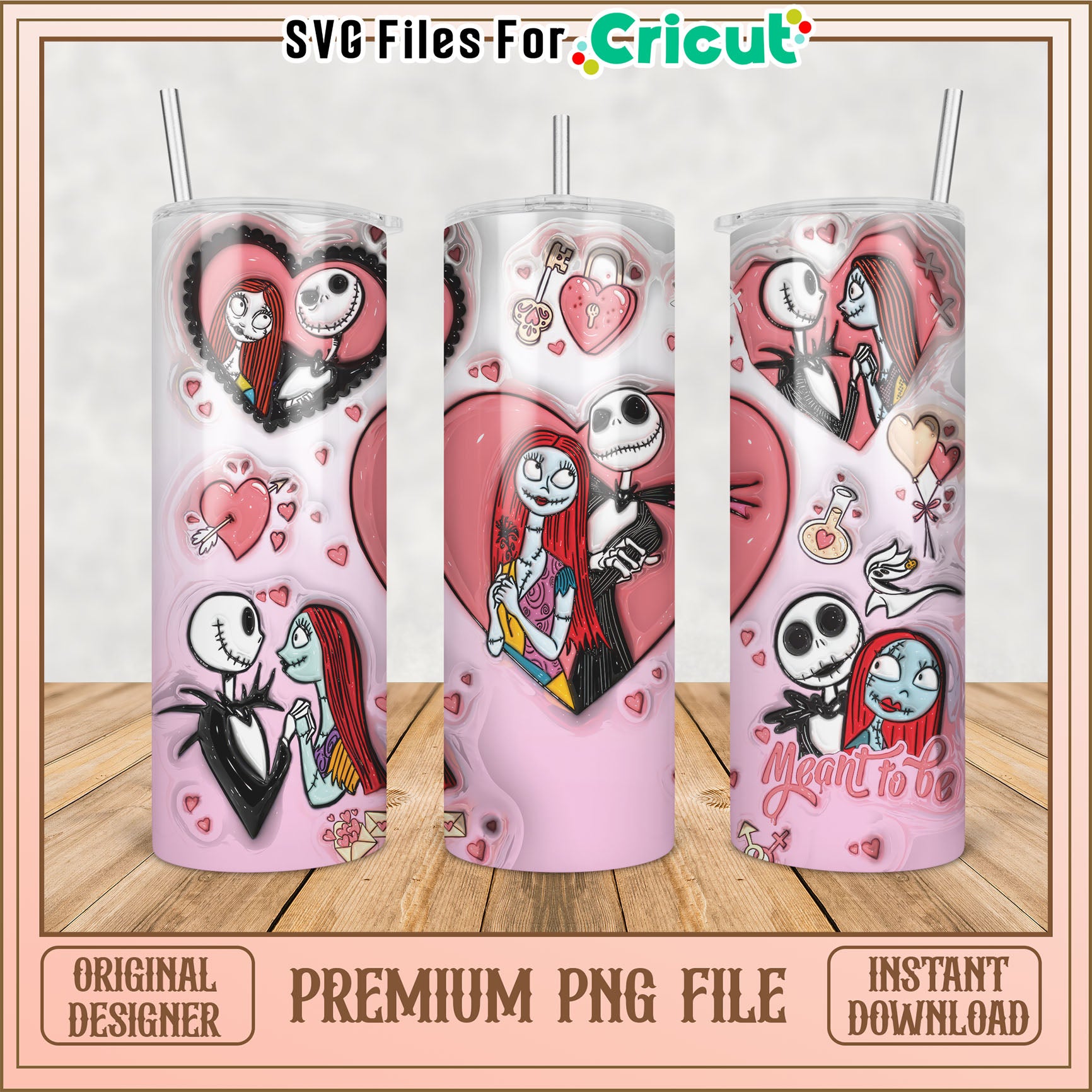 Creative Tumbler Design PNG File for Cricut Lovers and Crafters