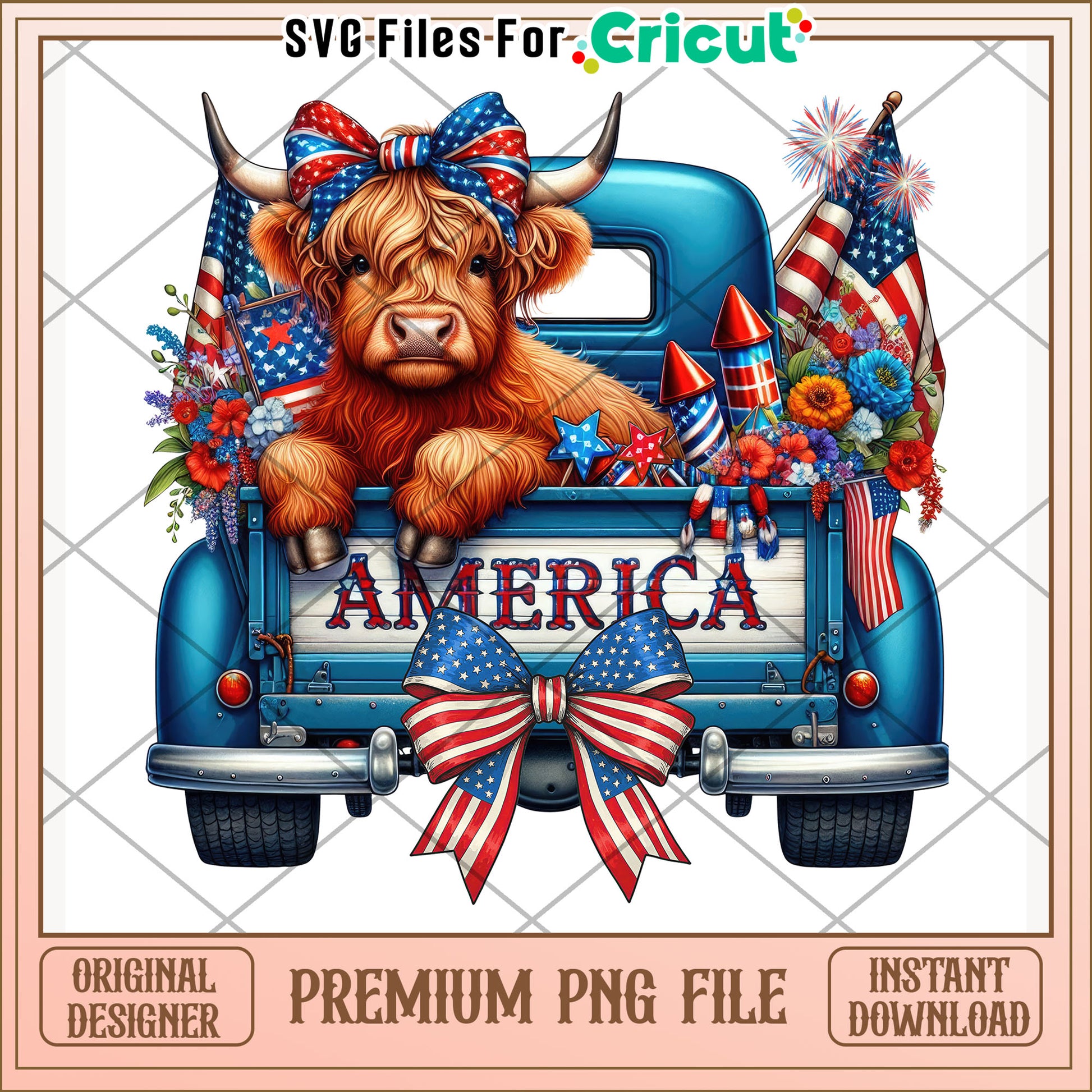 Creative design american bull png, america i love png, red white and blue png