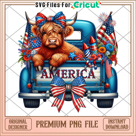 Creative design american bull png, america i love png, red white and blue png