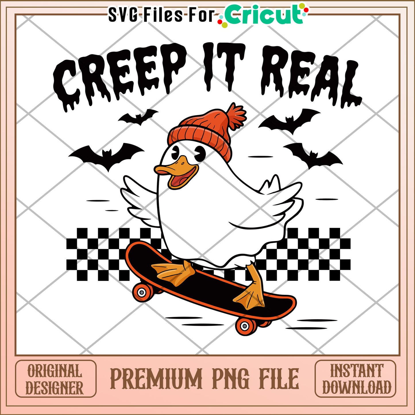 Creep it real png, halloween design png, horror halloween png